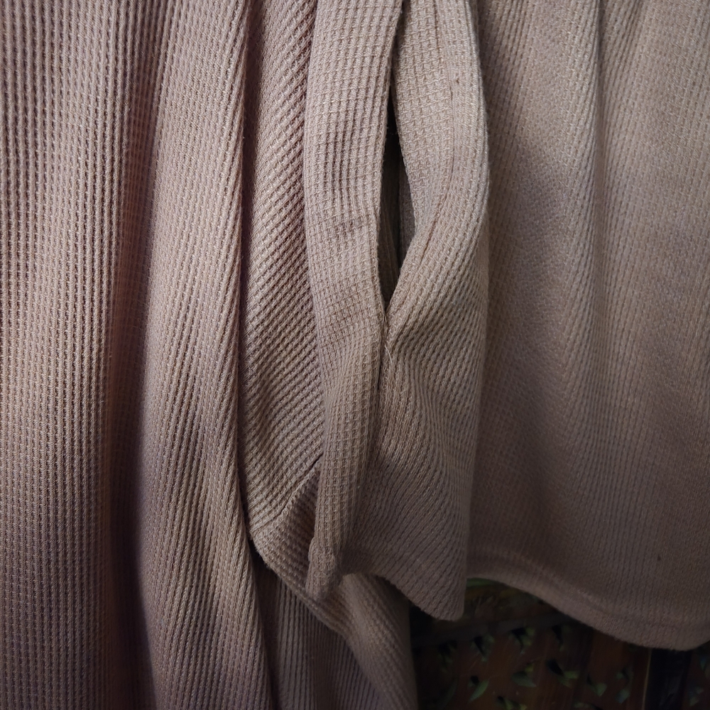Women's Mauve Waffle Knit Lounge Set - Picture 8 of 10